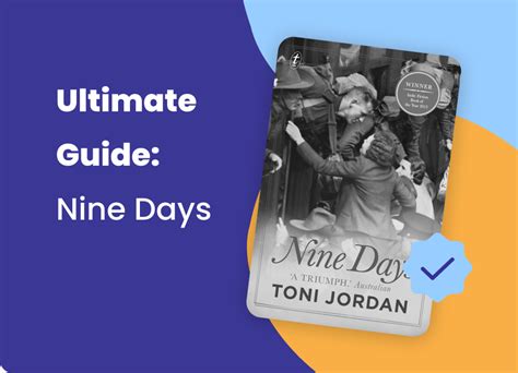 alluc nine days|The Complete Handbook for 'Nine Days' by Toni Jordans.